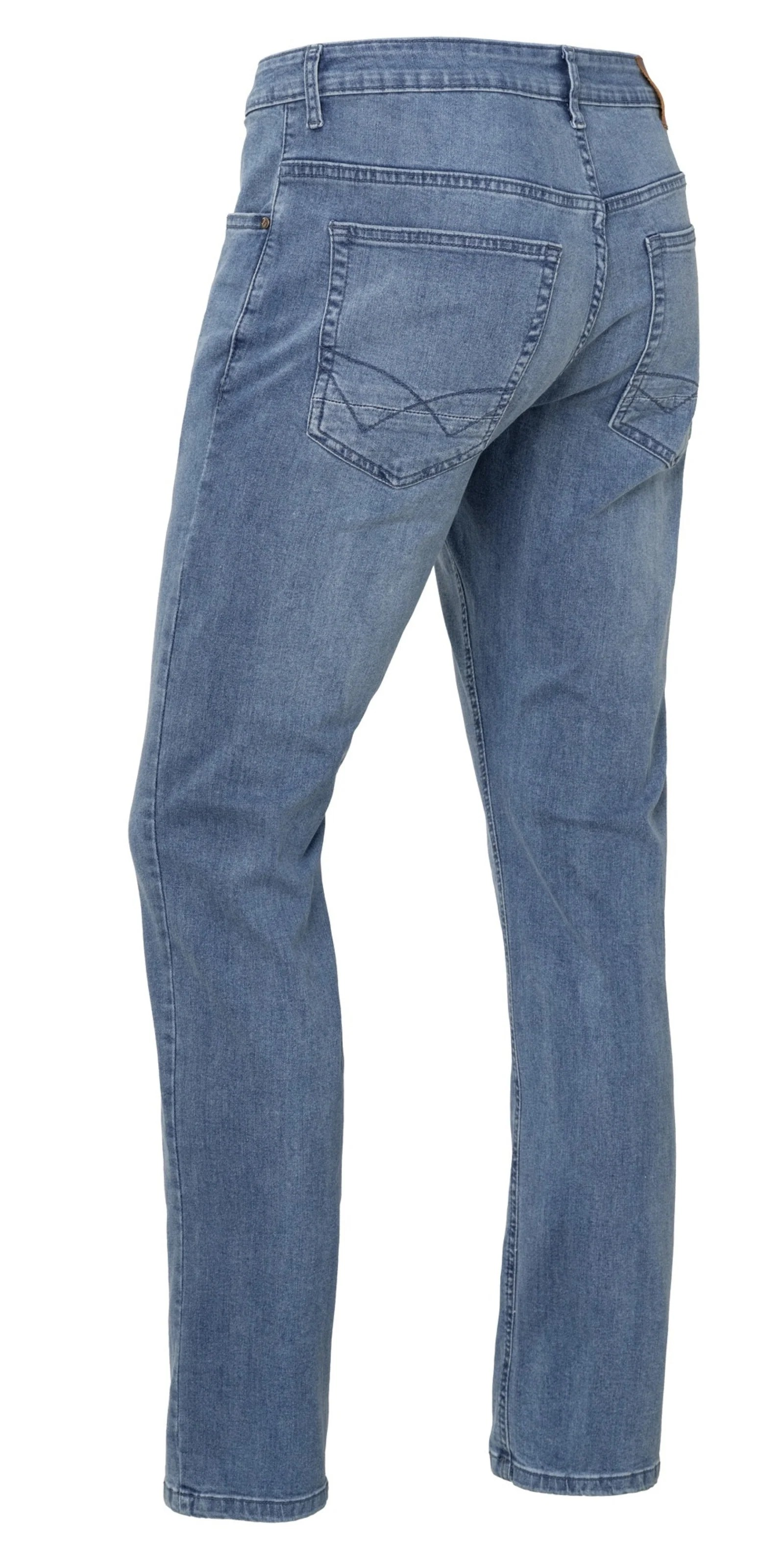 Hose DANNY men C91 pant, OCS mid blue stretch denim Herren – Brams