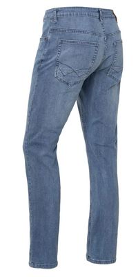 Hose DANNY men C91 pant, OCS mid blue stretch denim Herren – Brams