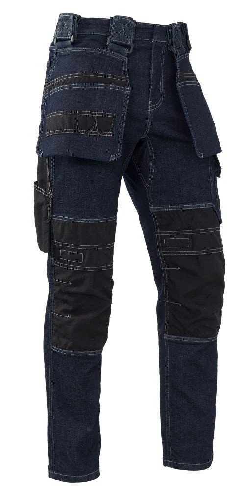Hose PELLE Worker Stretch Cotton Denim Pant Holsterpockets Herren – Brams