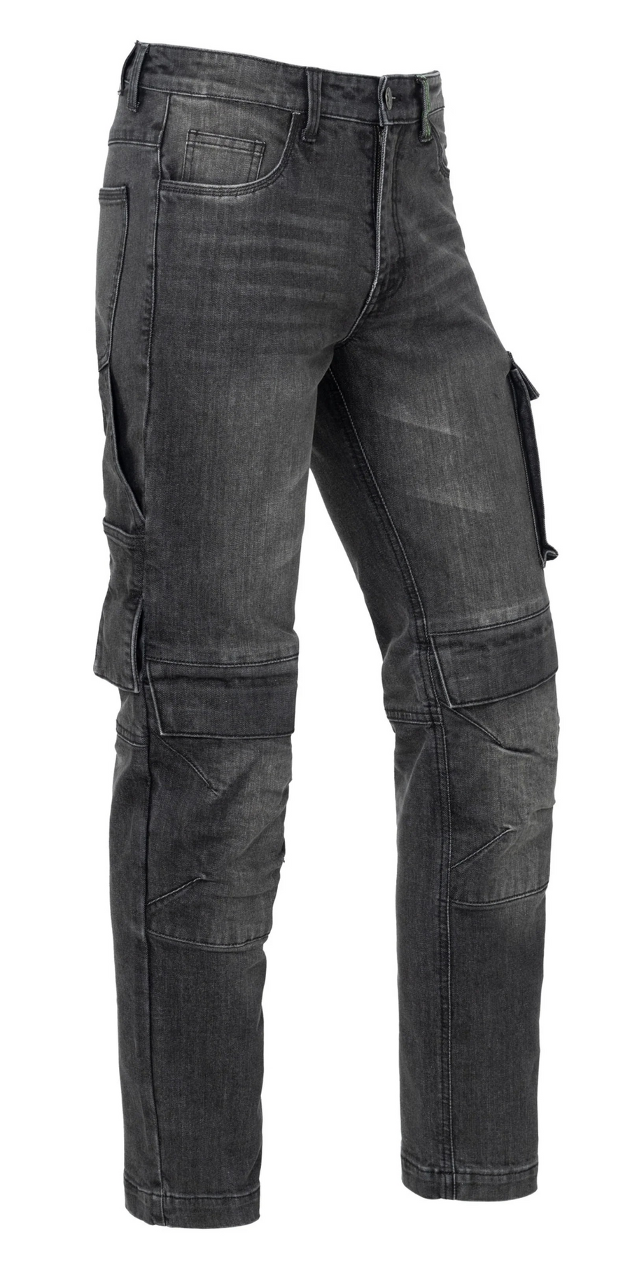 Hose RICK Black Stretch Denim X35 Worker Herren – Brams