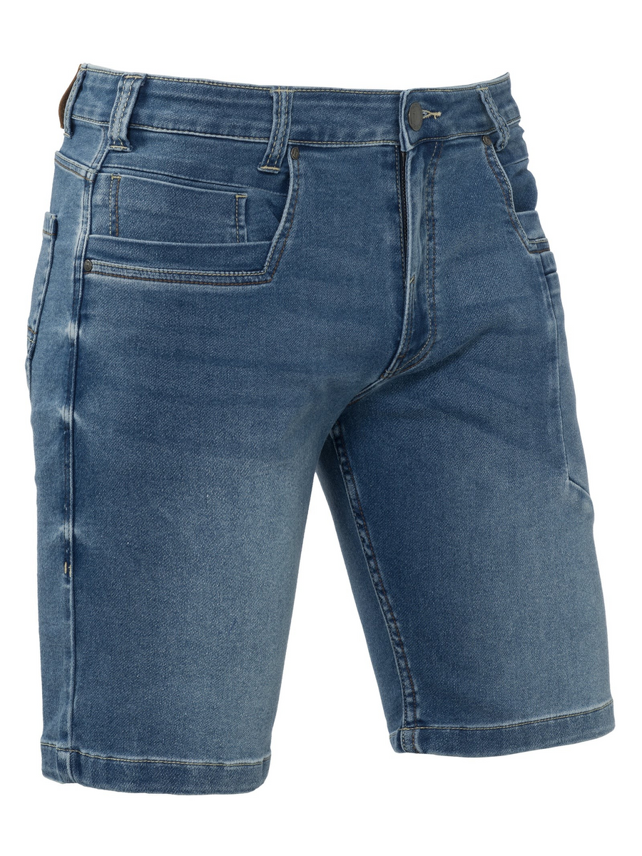 Shorts NOUT Light Blue OCS Stretch Denim Short Herren – Brams
