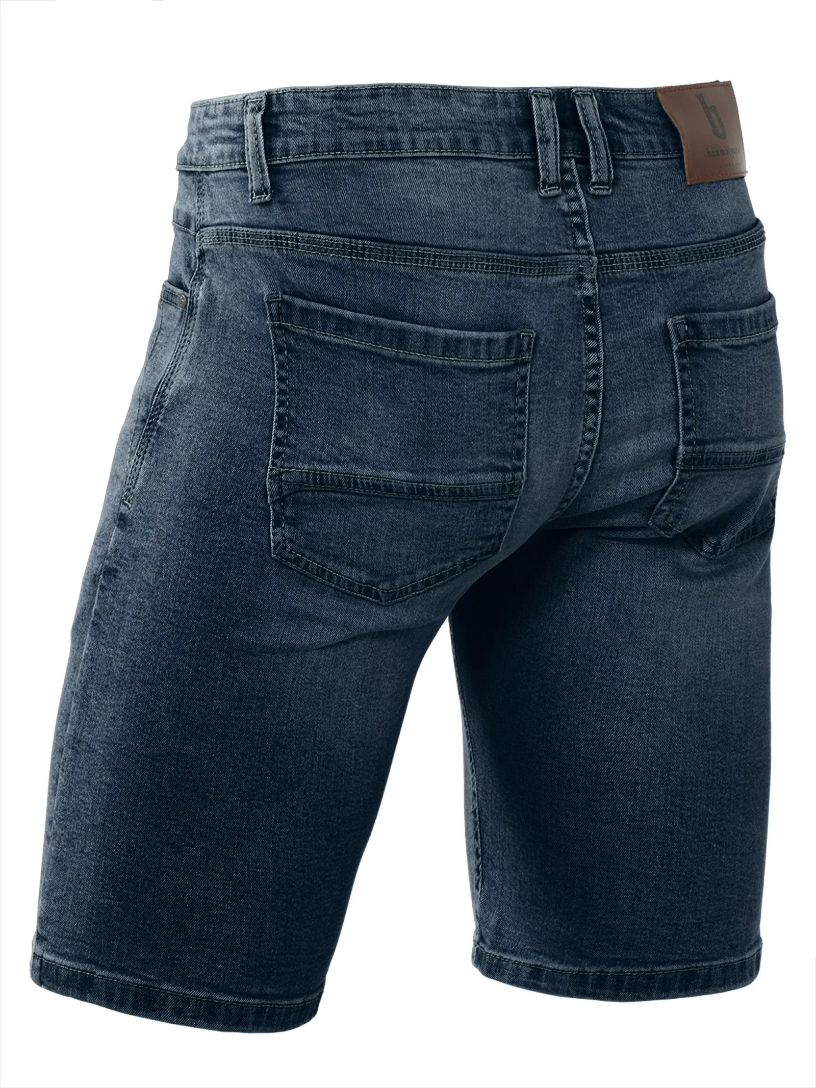 Shorts NIELS Dark Blue OCS Stretch Denim Short Herren – Brams