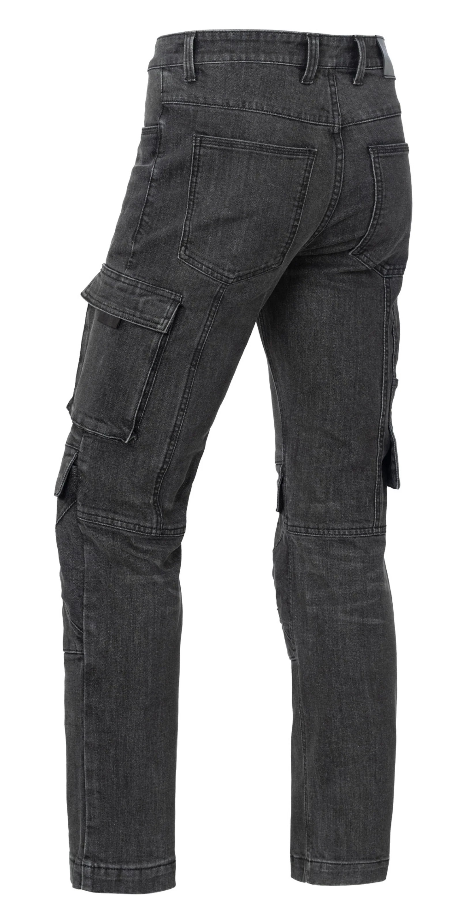 Hose RICK Black Stretch Denim X35 Worker Herren – Brams