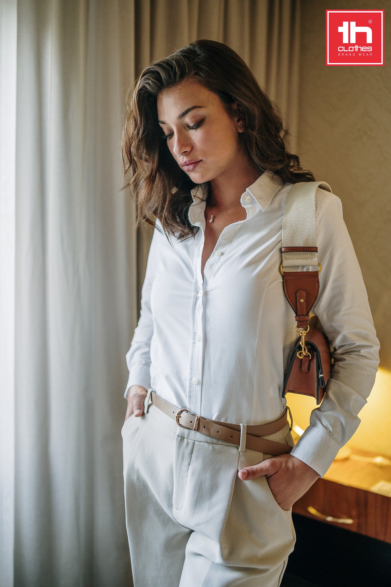 Oxfordhemd mit langen Ärmeln Tokyo Damen