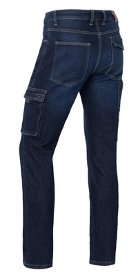 Hose DONNY Dark Blue Stretch Denim X34 Worker Herren – Brams