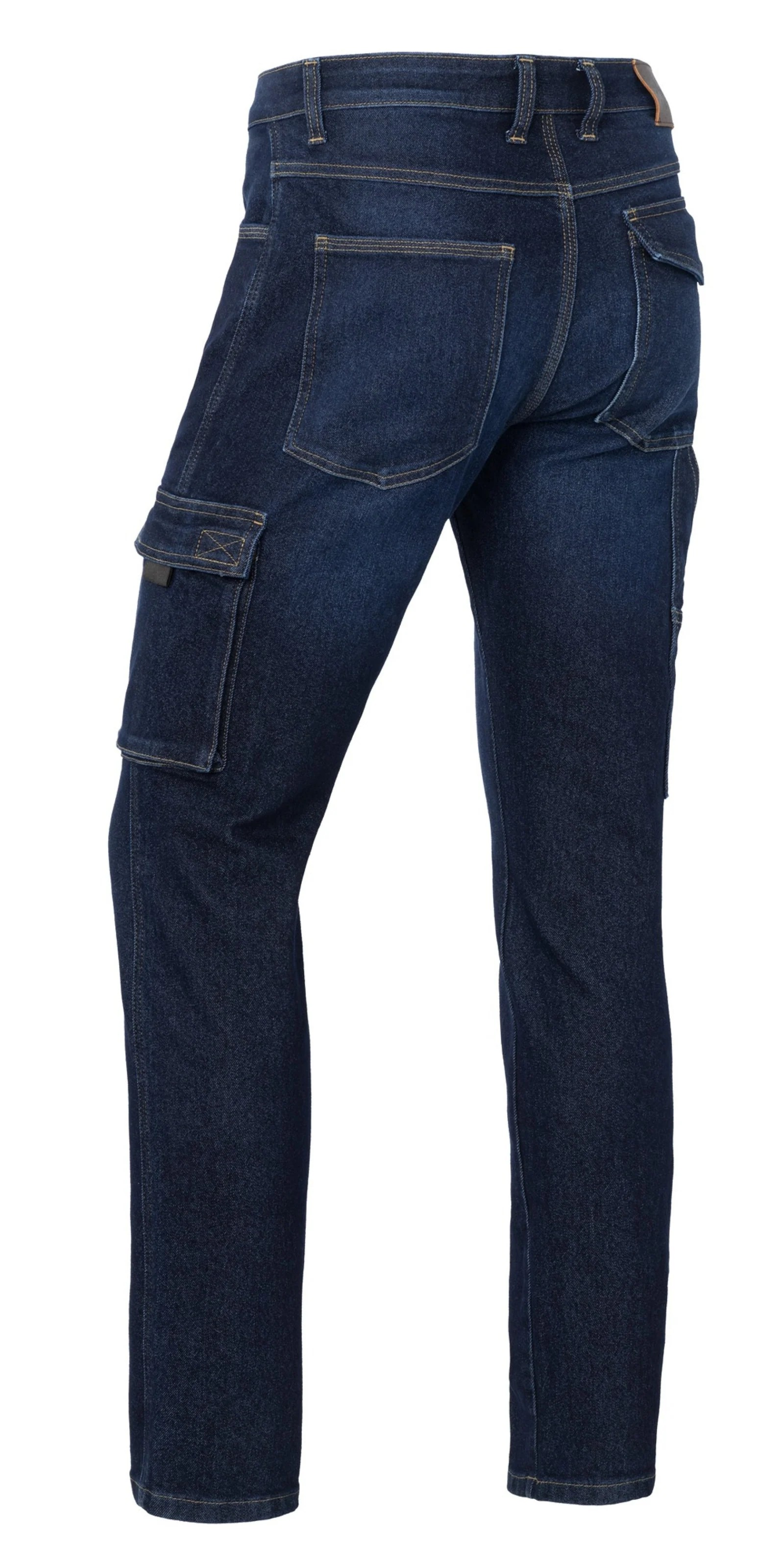 Hose DONNY Dark Blue Stretch Denim X34 Worker Herren – Brams