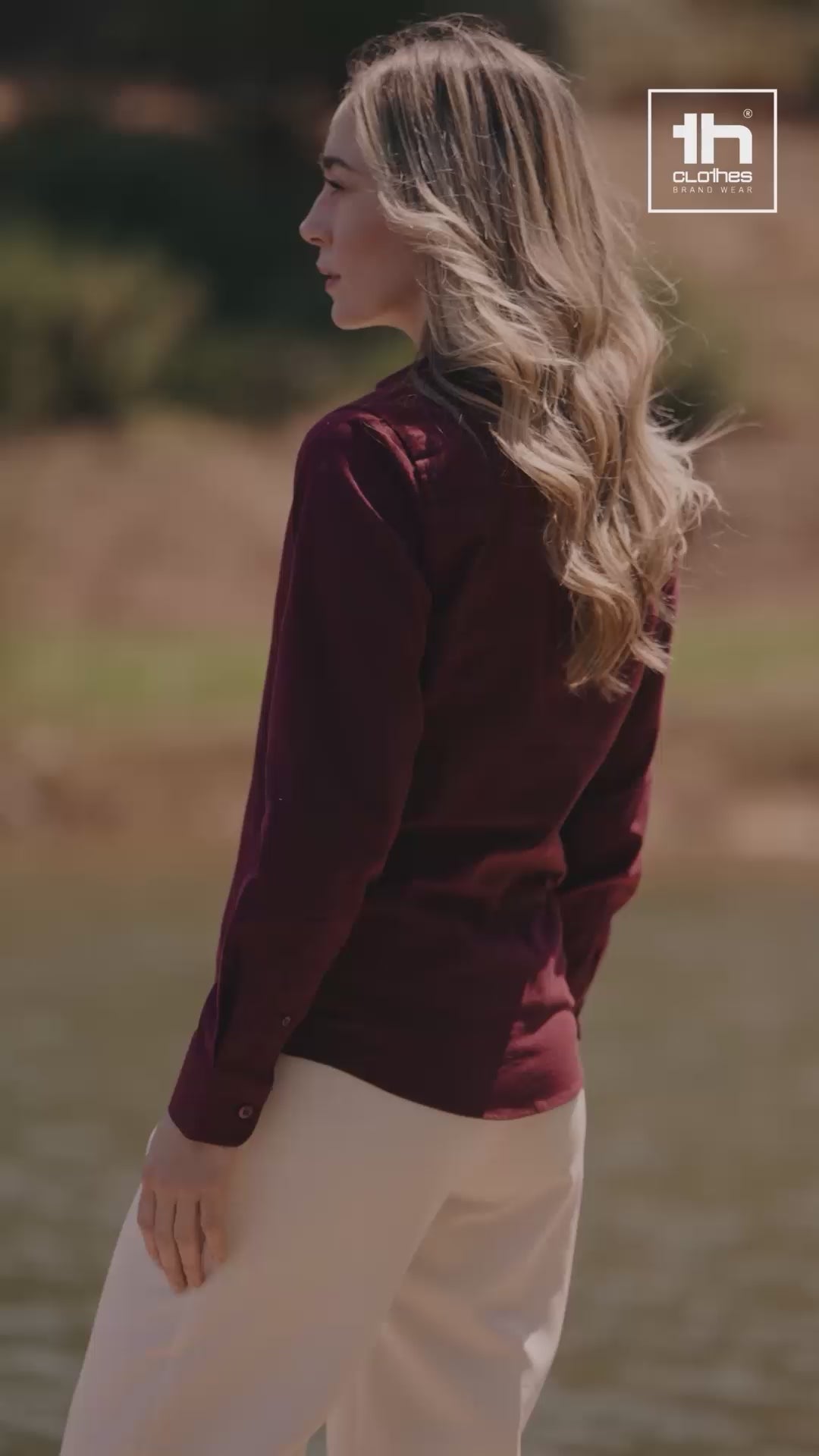 Oxfordhemd mit langen Ärmeln Tokyo Damen