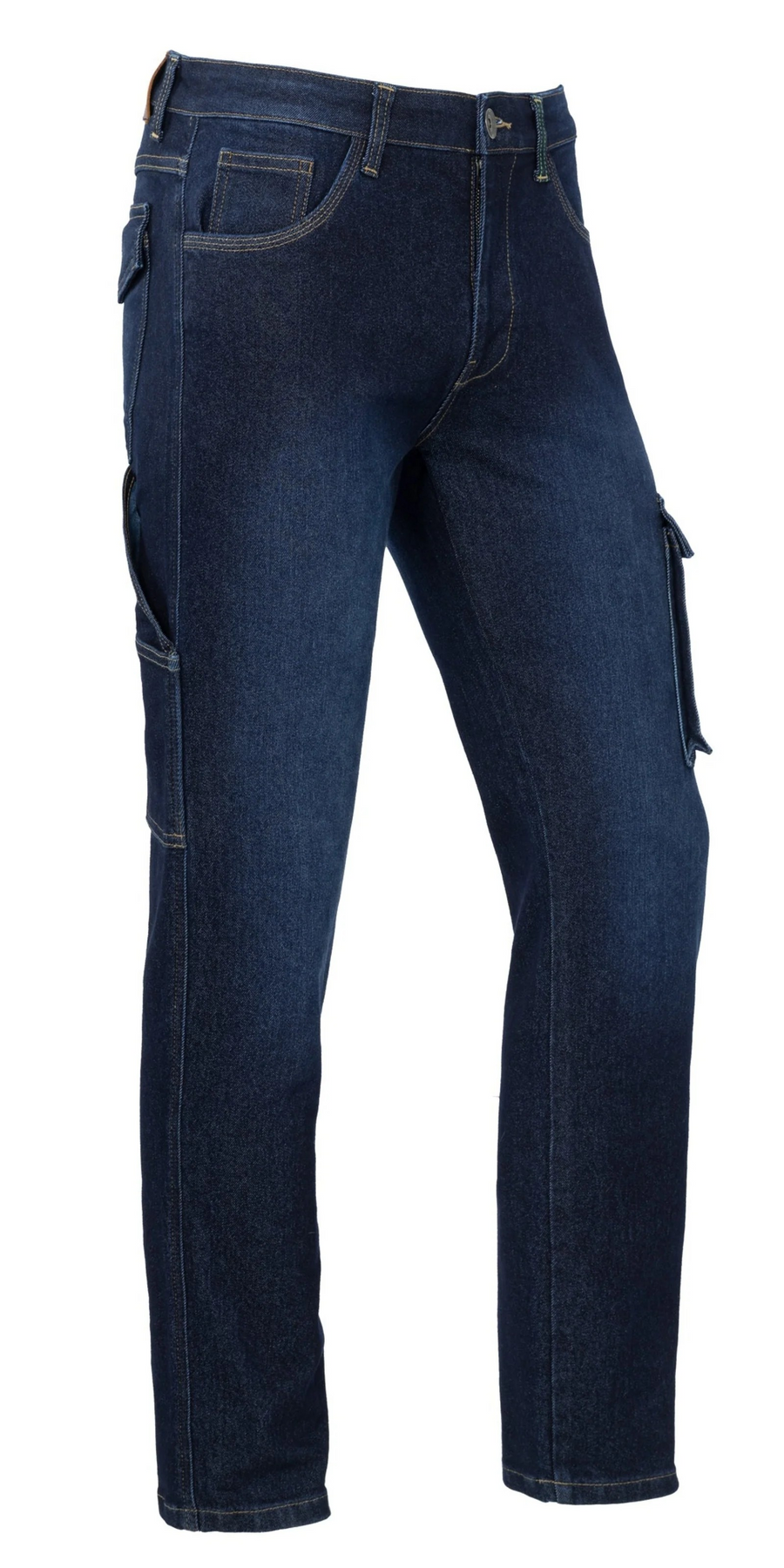 Hose DONNY Dark Blue Stretch Denim X34 Worker Herren – Brams